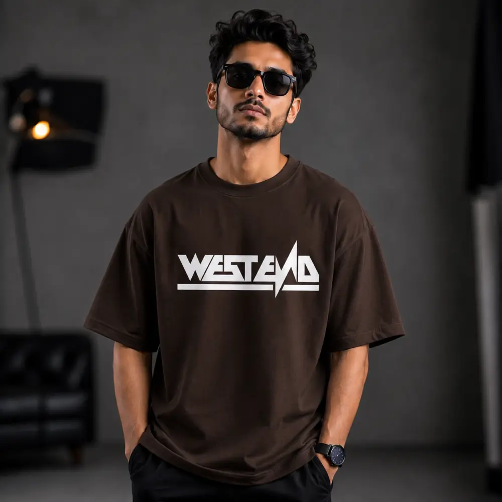 প্রিমিয়াম ড্রপ শোল্ডার টি-শার্ট  - WESTEND