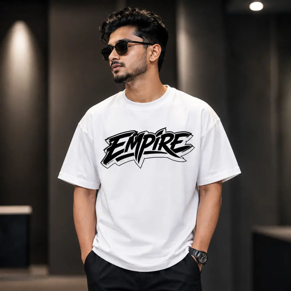 প্রিমিয়াম ড্রপ শোল্ডার টি-শার্ট EMPIRE