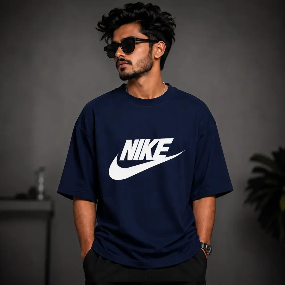 প্রিমিয়াম ড্রপ শোল্ডার টি-শার্ট - NIKE
