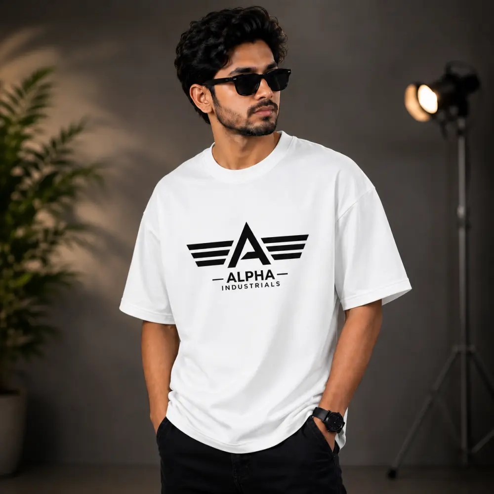প্রিমিয়াম ড্রপ শোল্ডার টি-শার্ট - ALPA Industrials