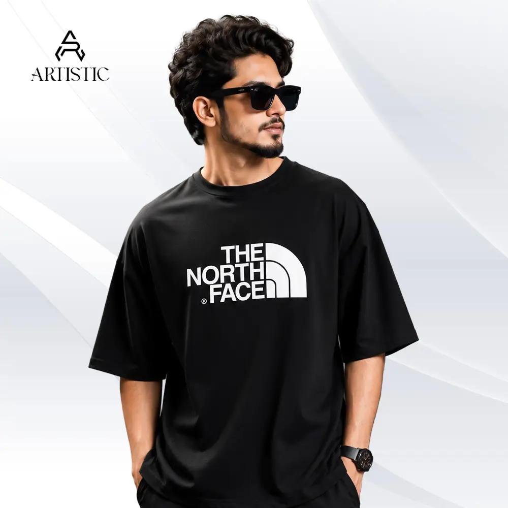 প্রিমিয়াম ড্রপ শোল্ডার টি-শার্ট - THE NORTH FACE